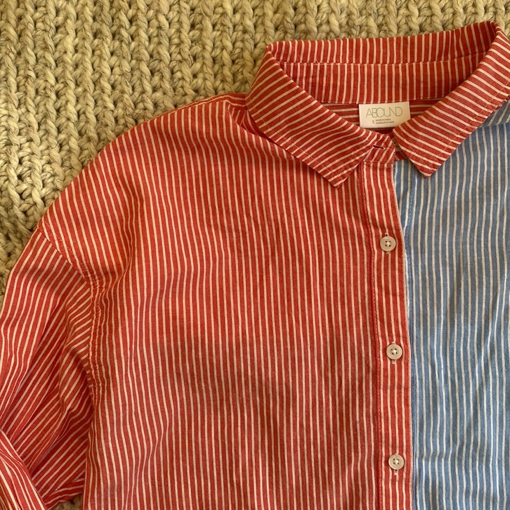 Abound Casual Button Down - image 3
